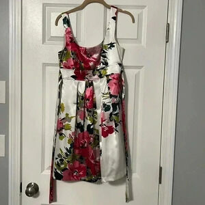 BCX | Pink Floral Dress | Size 5 (Juniors)